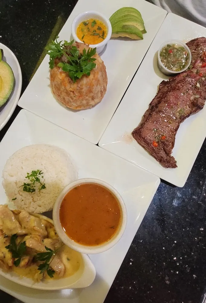 Churrasco Con Mofongo De Yuca